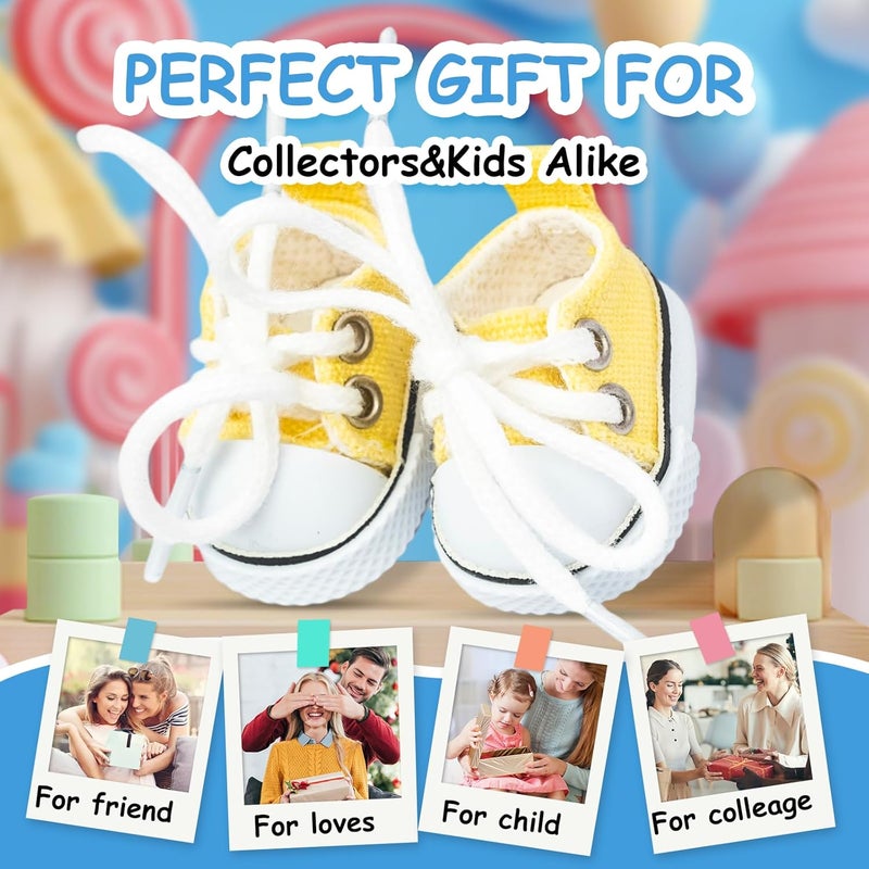 KIYEREE Store Shoes for Lububu(NO Doll),2025 Mini Shoes for Lububu Doll Accessories,Doll Shoes for Lububu Dress Up,Accessories for Lububu(Yellow) - Image 5